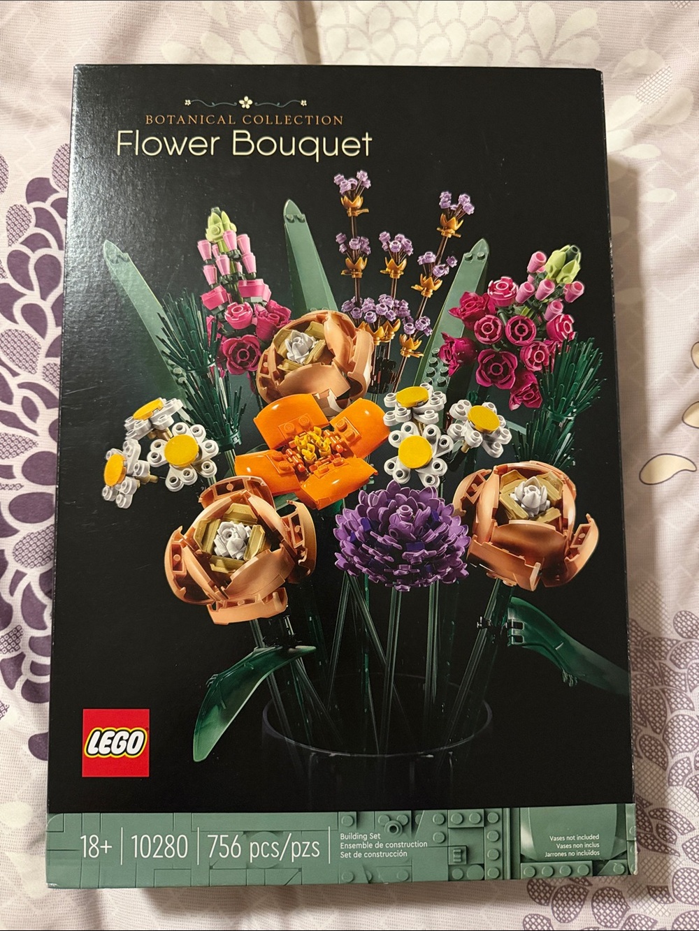 LEGO Botanical Collection Flower Bouquet – Multicolor Decorative Set
